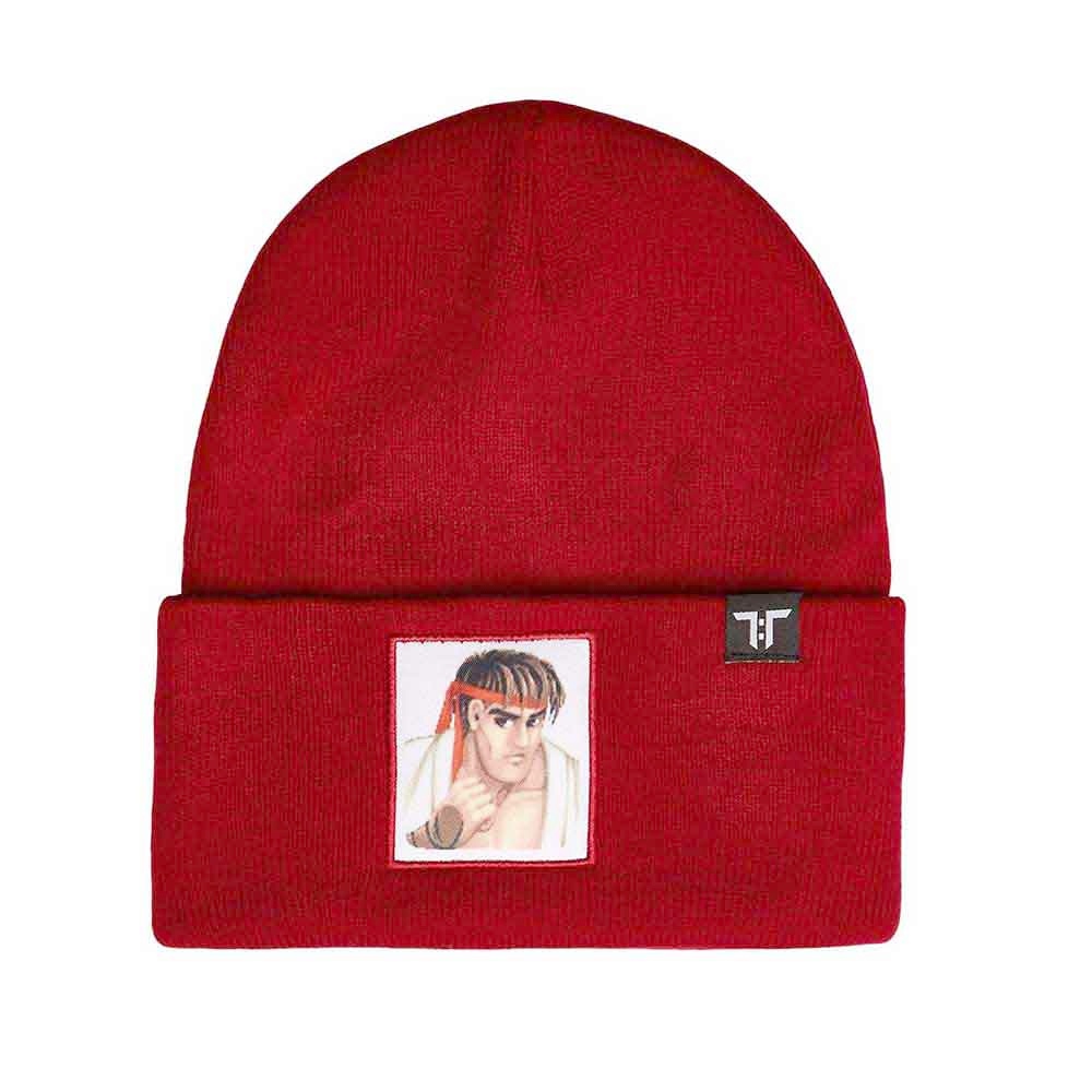 Tokyo Time Street Fighter - Street Fighter 2 Ryu Beanie Muts - Rood